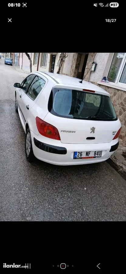 2004 Peugeot 307 1.4 HDi dizel manuel otomobil - Fotoğraf 2