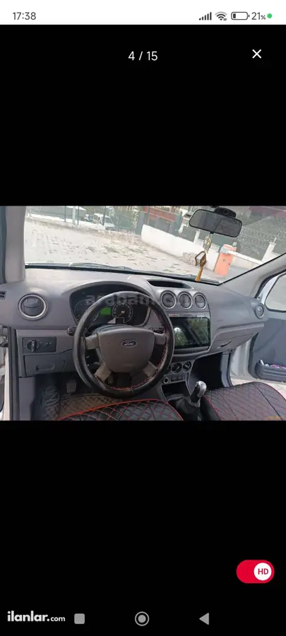 2010 Ford Transit Connect K210 S dizel manuel minivan & Panelvan - Fotoğraf 2