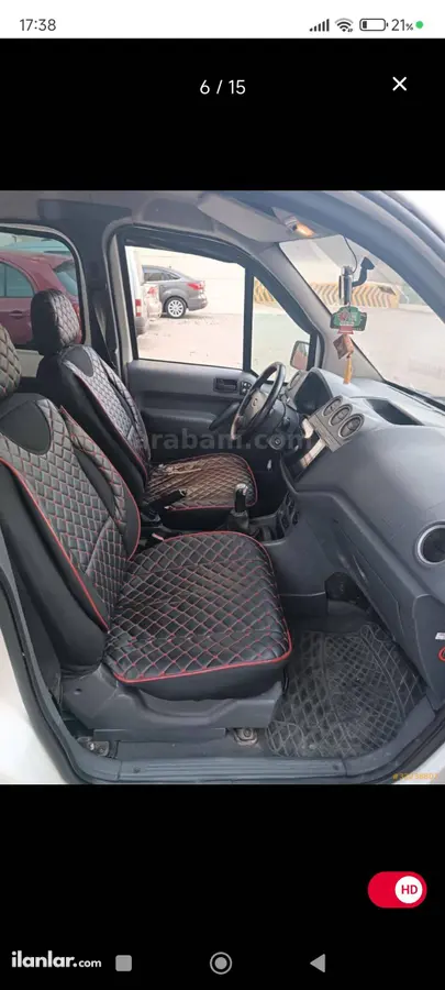 2010 Ford Transit Connect K210 S dizel manuel minivan & Panelvan - Fotoğraf 3