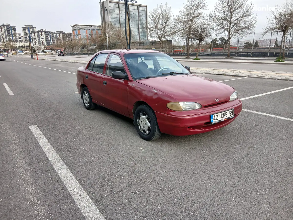 1997 Hyundai Accent 1.3 lPG manuel otomobil - Fotoğraf 3