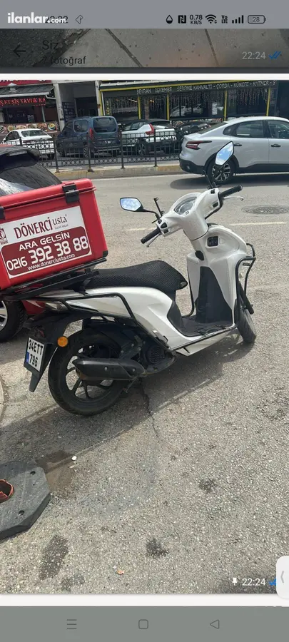 2021 Honda Dio benzinli otomatik motosiklet - Fotoğraf 1