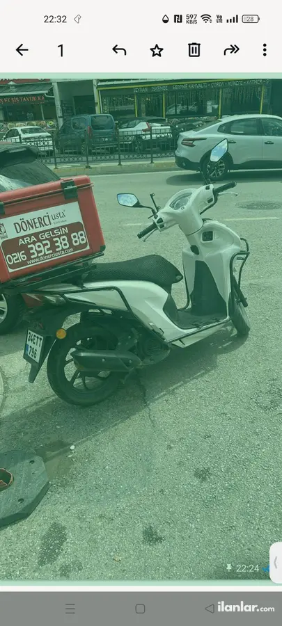 2021 Honda Dio benzinli otomatik motosiklet - Fotoğraf 2