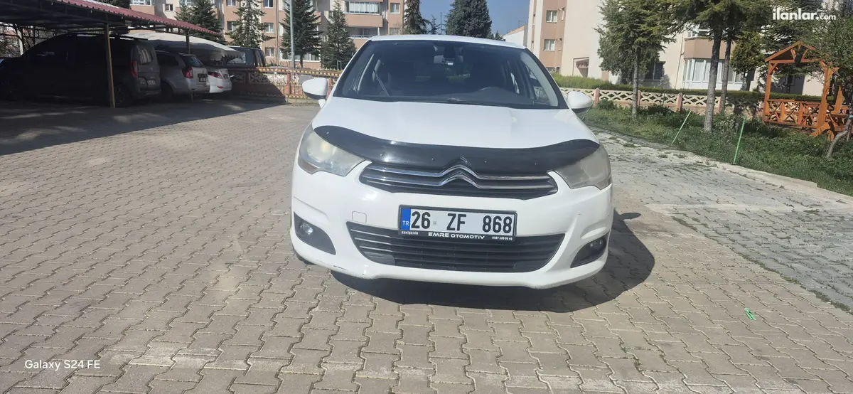 2012 Citroen C4 1.6 HDi dizel manuel otomobil - Fotoğraf 1