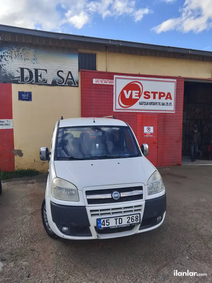 2008 Fiat Doblo Doblo Combi dizel manuel minivan & Panelvan - Fotoğraf 1