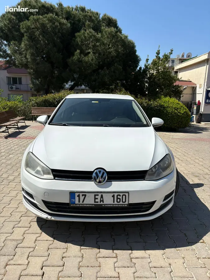 2014 Volkswagen Golf 1.2 TSi benzinli manuel otomobil - Fotoğraf 1