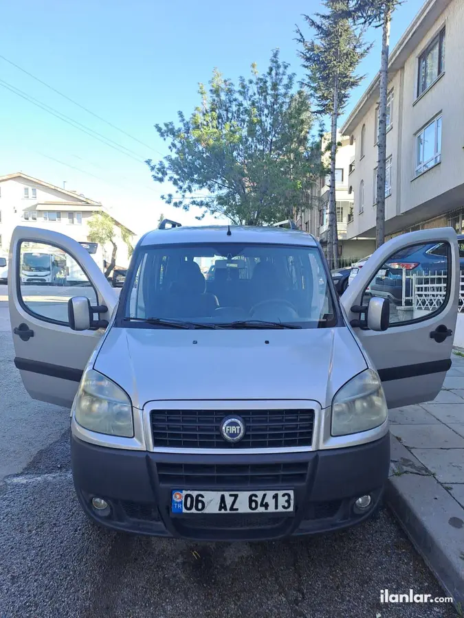 2006 Fiat Doblo Doblo Combi dizel manuel minivan & Panelvan - Fotoğraf 3