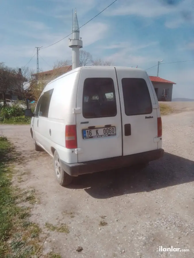 1998 Fiat Scudo 1.9 TD EL Van dizel manuel minivan & Panelvan - Fotoğraf 2