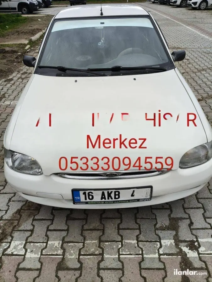 1996 Ford Escort 1.6 benzinli manuel otomobil - Fotoğraf 1