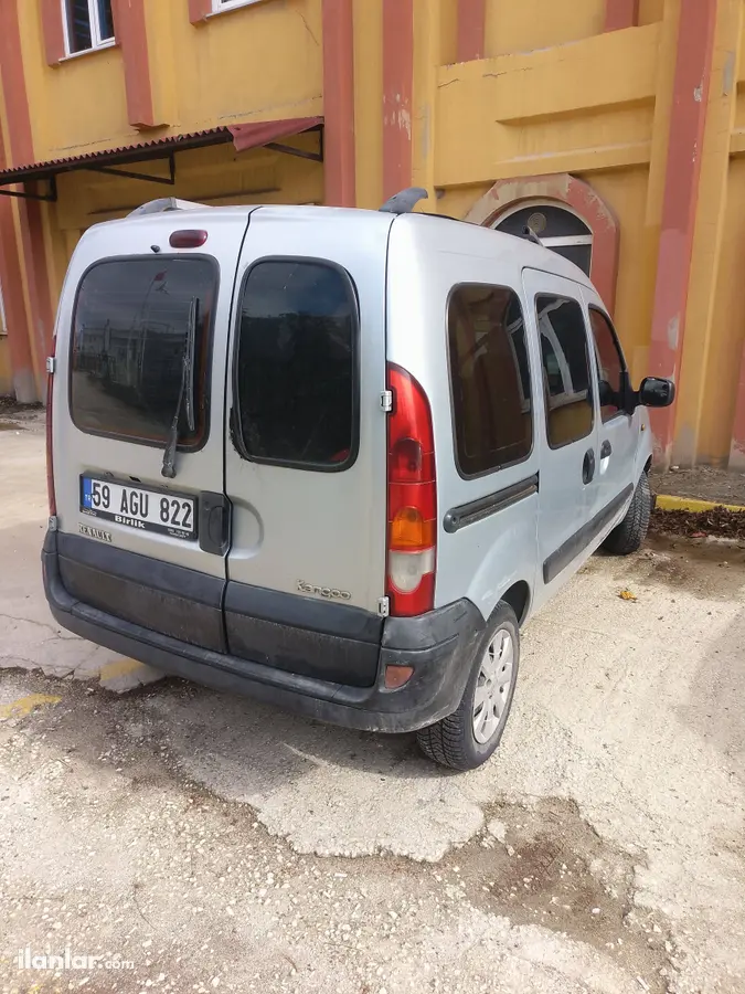 2003 Renault Kangoo 1.9 D dizel manuel minivan & Panelvan - Fotoğraf 2