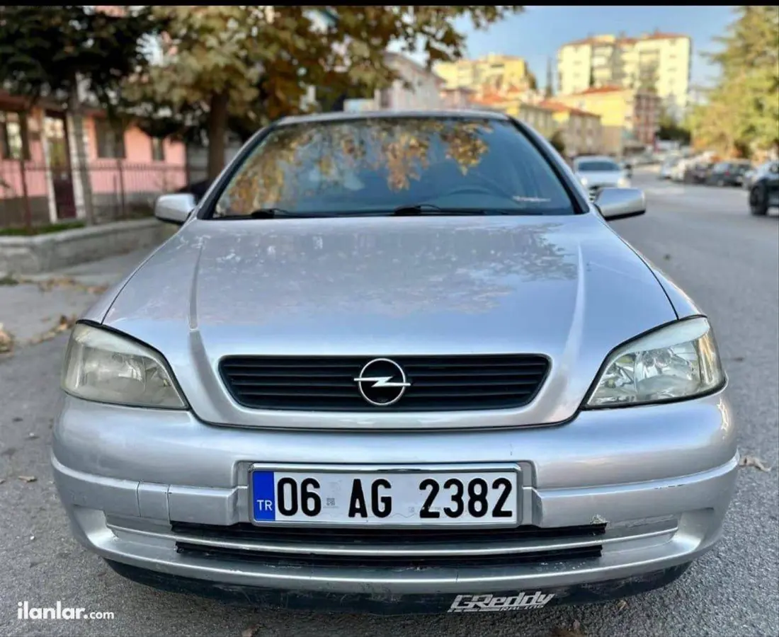 2000 Opel Astra 1.4 benzin & LPG manuel otomobil - Fotoğraf 1