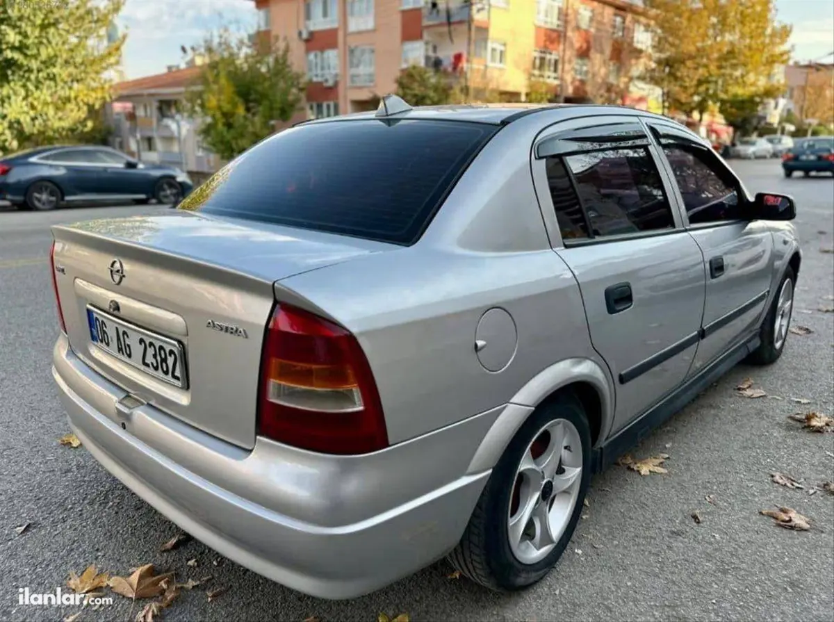 2000 Opel Astra 1.4 benzin & LPG manuel otomobil - Fotoğraf 2