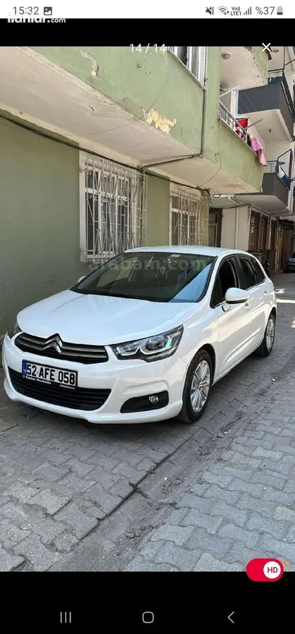2015 Citroen C4 1.6 HDi dizel manuel otomobil - Fotoğraf 1