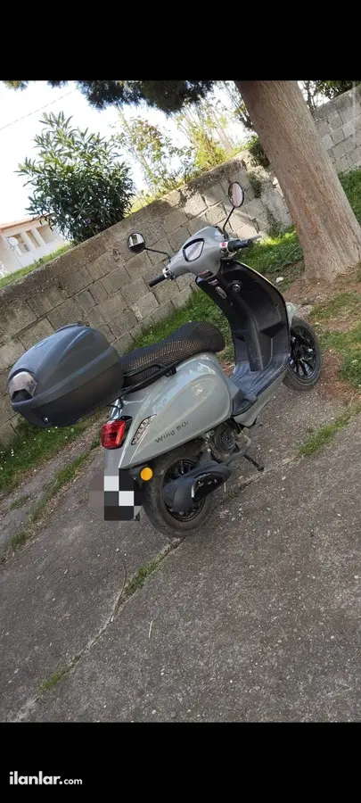 2023 Mondial 50 Wing benzinli otomatik motosiklet - Fotoğraf 3