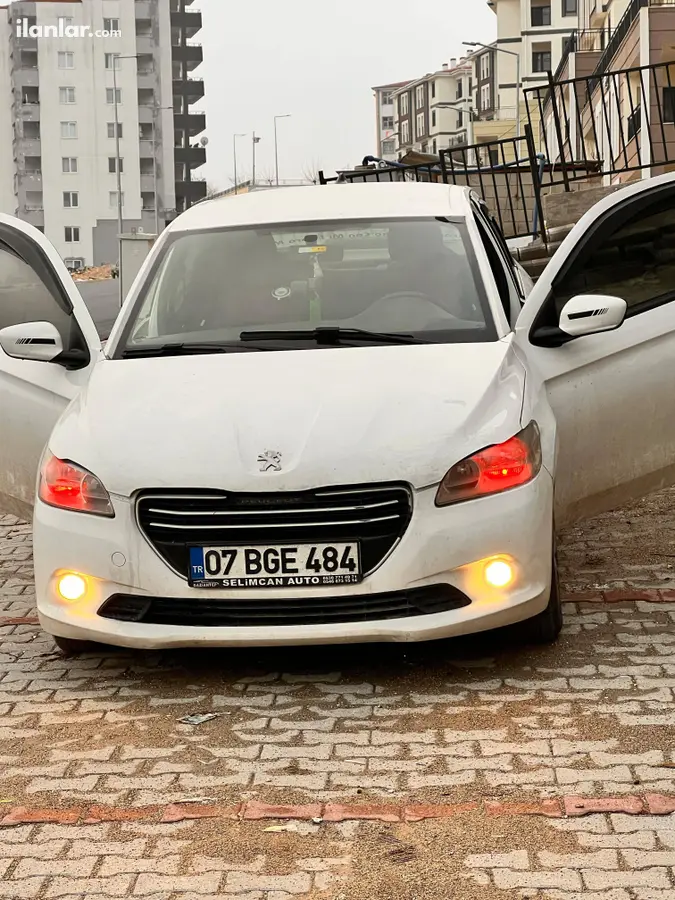 2016 Peugeot 301 1.6 HDi dizel manuel otomobil - Fotoğraf 1