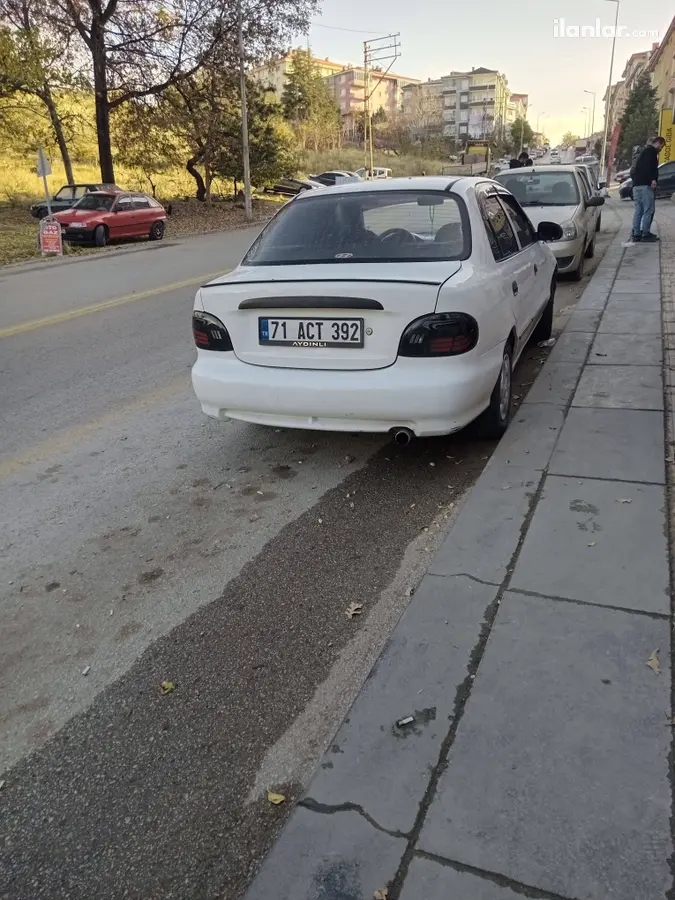 1998 Hyundai Accent 1.3 lPG manuel otomobil - Fotoğraf 3