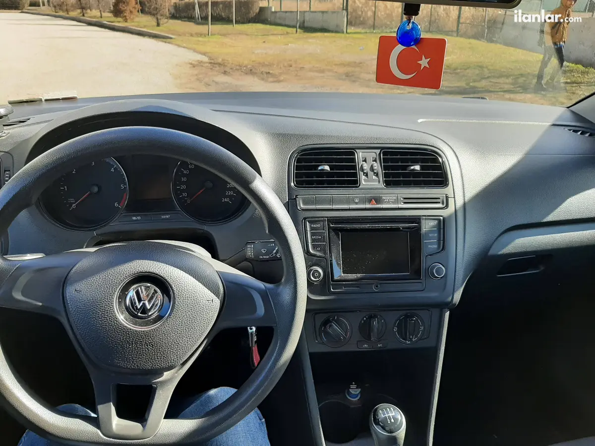 2017 Volkswagen Polo 1.4 TDi dizel manuel otomobil - Fotoğraf 1