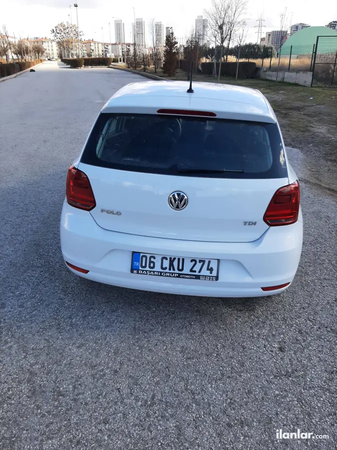 2017 Volkswagen Polo 1.4 TDi dizel manuel otomobil - Fotoğraf 3
