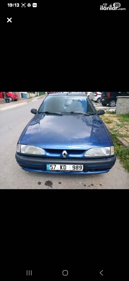 2001 Renault R 19 1.6 Europa lPG manuel otomobil - Fotoğraf 1