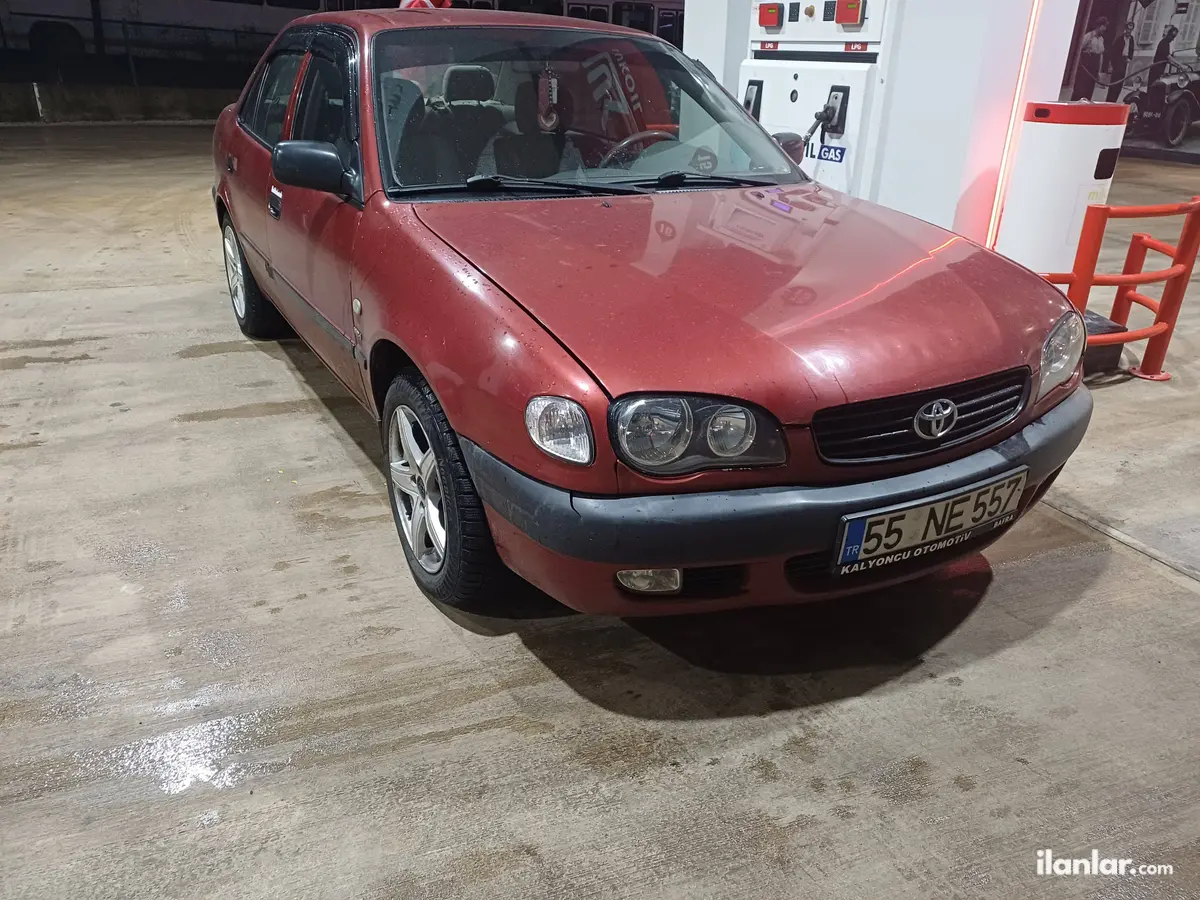 2001 Toyota Corolla 1.6 lPG manuel otomobil - Fotoğraf 3
