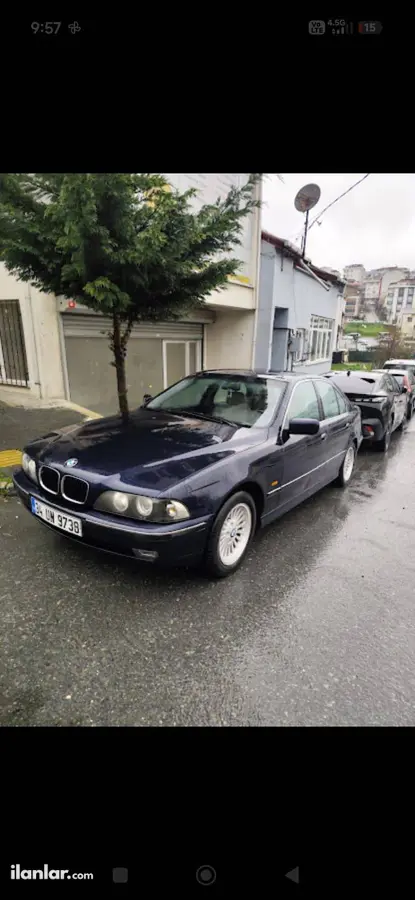 1999 BMW 5 Serisi 520i benzinli otomatik otomobil - Fotoğraf 1