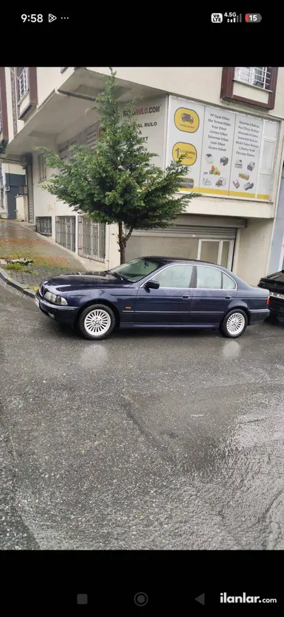1999 BMW 5 Serisi 520i benzinli otomatik otomobil - Fotoğraf 2