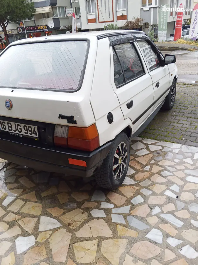 1990 Skoda Favorit 136 benzinli manuel otomobil - Fotoğraf 1
