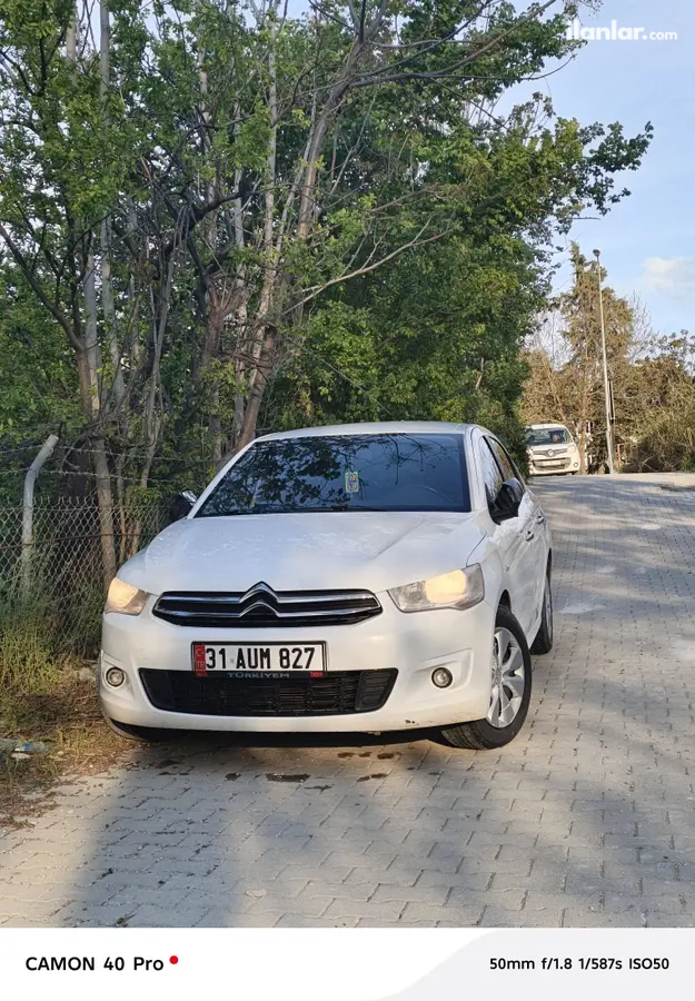 2013 Citroen C-Elysee 1.6 HDi dizel manuel otomobil - Fotoğraf 2
