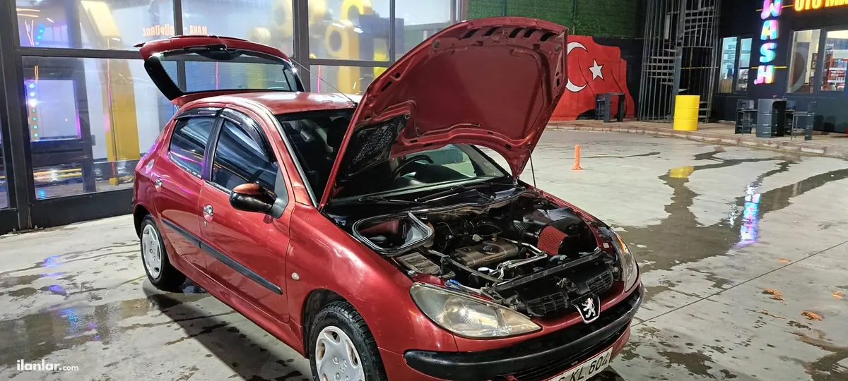 2003 Peugeot 206 1.4 benzinli manuel otomobil - Fotoğraf 1