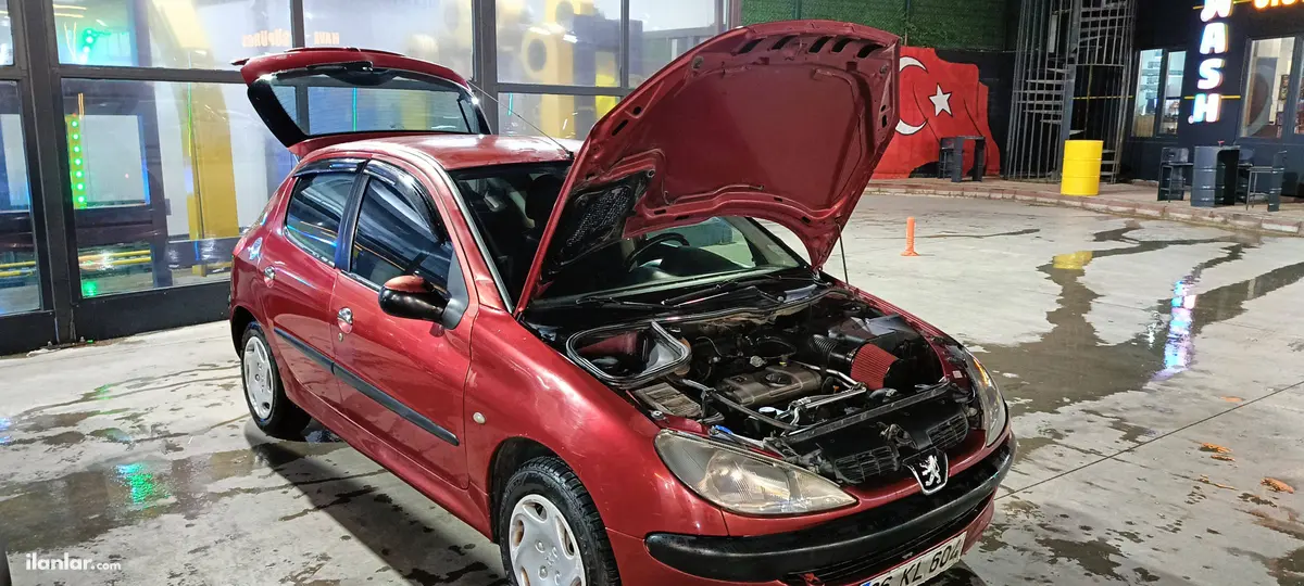 2003 Peugeot 206 1.4 benzinli manuel otomobil - Fotoğraf 3