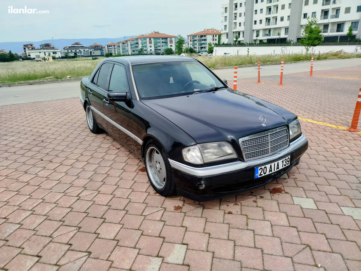 1994 Mercedes - Benz C C 180 benzin & LPG otomatik otomobil - Fotoğraf 1