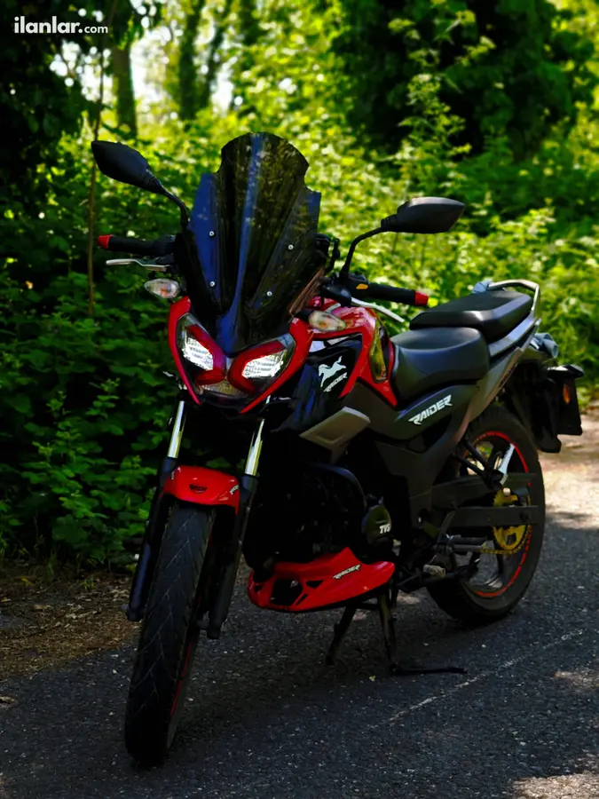 2024 TVS Raider 125 benzinli manuel motosiklet - Fotoğraf 1
