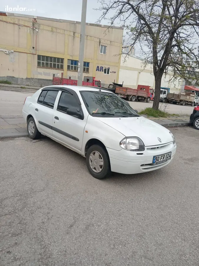 2001 Renault Clio 1.4 benzinli manuel otomobil - Fotoğraf 3