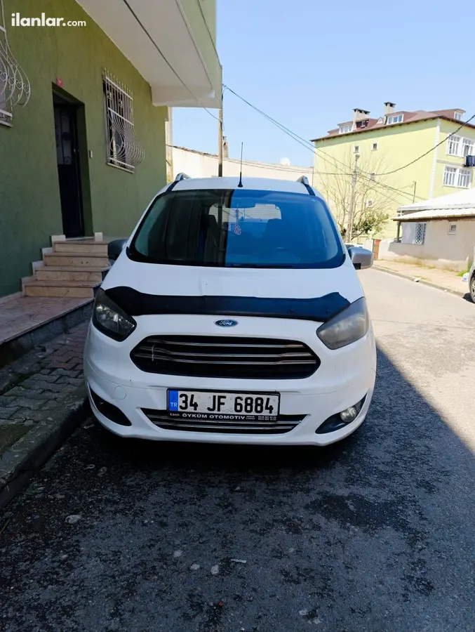2014 Ford Tourneo Courier 1.5 TDCi dizel manuel minivan & Panelvan - Fotoğraf 2