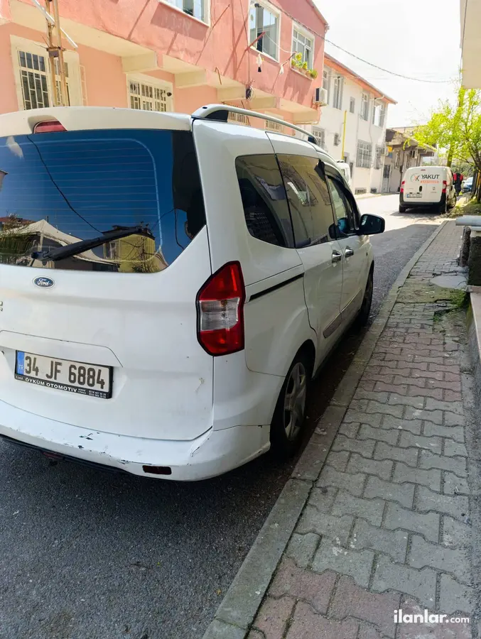 2014 Ford Tourneo Courier 1.5 TDCi dizel manuel minivan & Panelvan - Fotoğraf 3