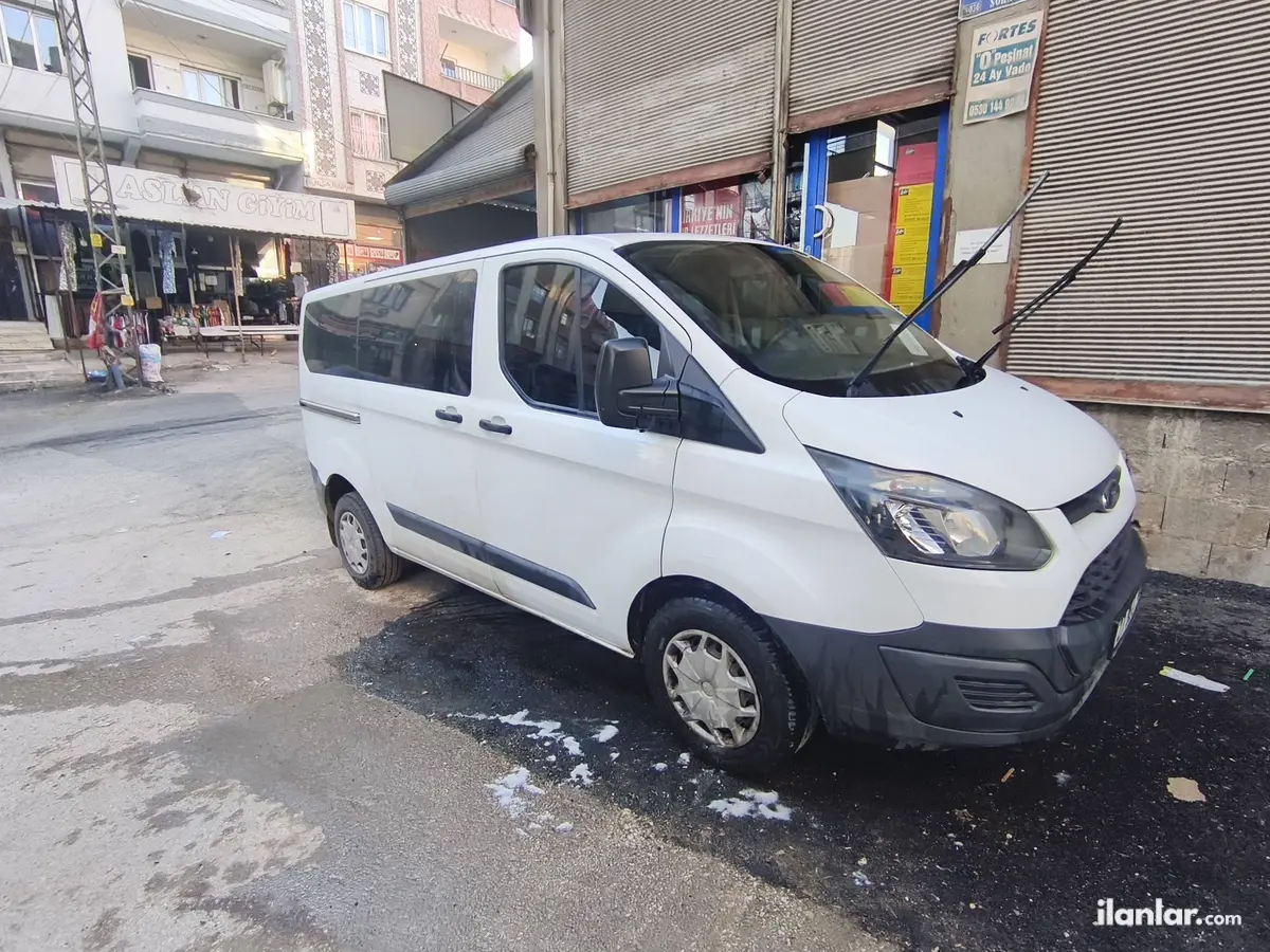 2017 Ford Transit Custom 310 L Delux dizel manuel minivan & Panelvan - Fotoğraf 3