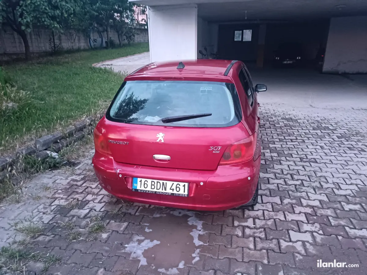 2004 Peugeot 307 1.4 HDi dizel manuel otomobil - Fotoğraf 2