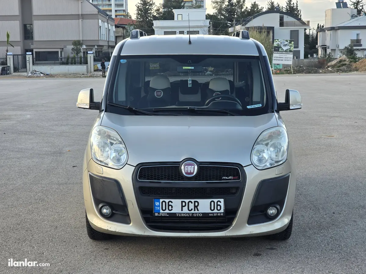 2010 Fiat Doblo Doblo Combi dizel manuel minivan & Panelvan - Fotoğraf 3
