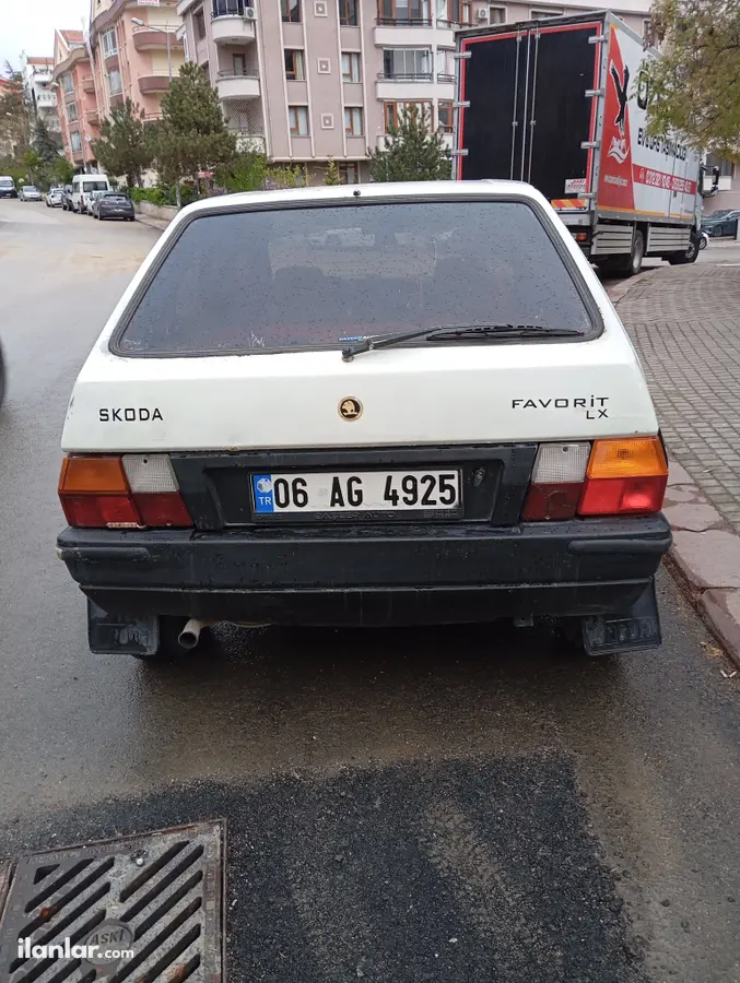1993 Skoda Favorit 1.3 lPG manuel otomobil - Fotoğraf 3