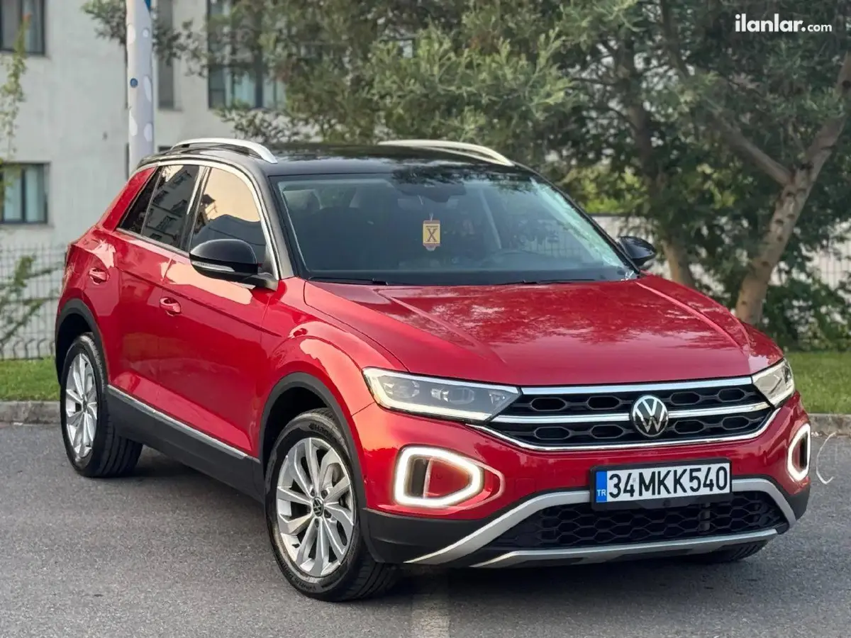 2022 Volkswagen T-Roc 1.5 TSI benzinli otomatik arazi, SUV, Pick-up - Fotoğraf 3