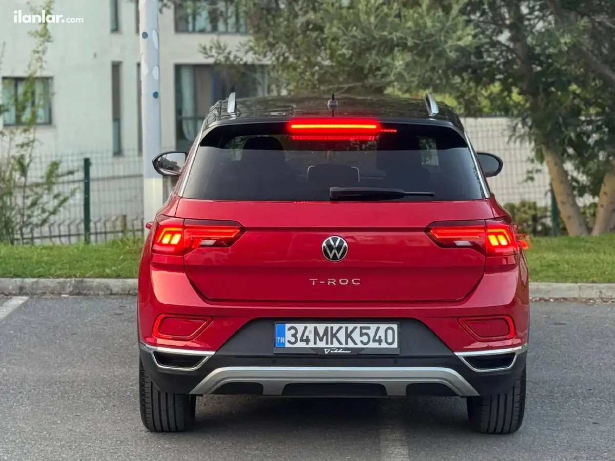 2022 Volkswagen T-Roc 1.5 TSI benzinli otomatik arazi, SUV, Pick-up - Fotoğraf 2