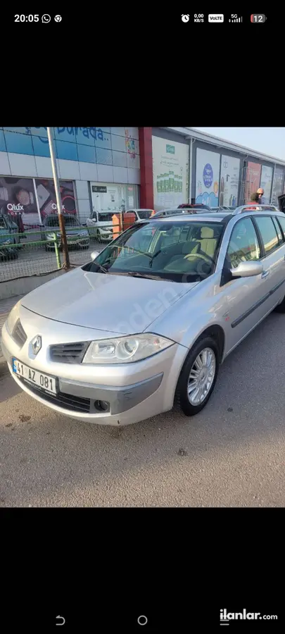 2008 Renault Megane 1.6 benzinli otomatik otomobil - Fotoğraf 1