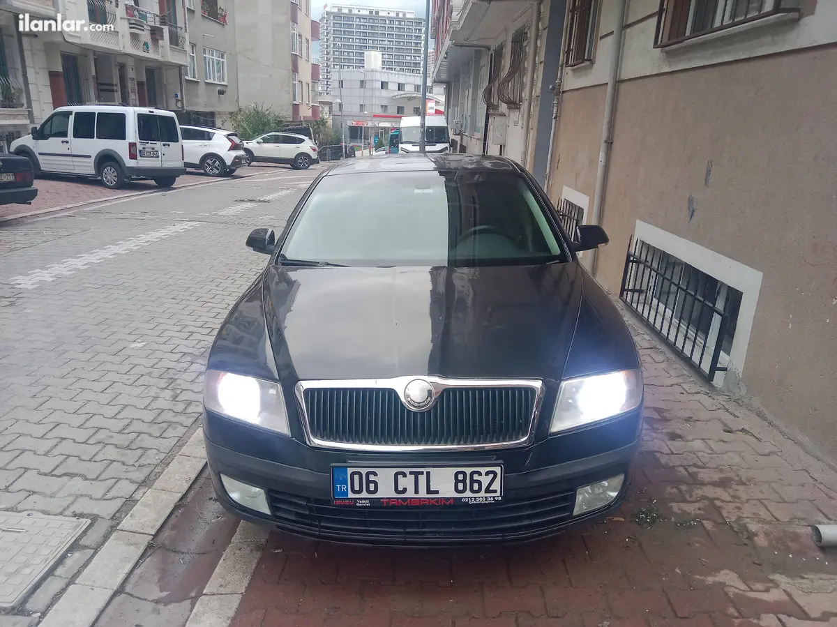 2008 Skoda Octavia 1.6 FSI benzin & LPG manuel otomobil - Fotoğraf 1