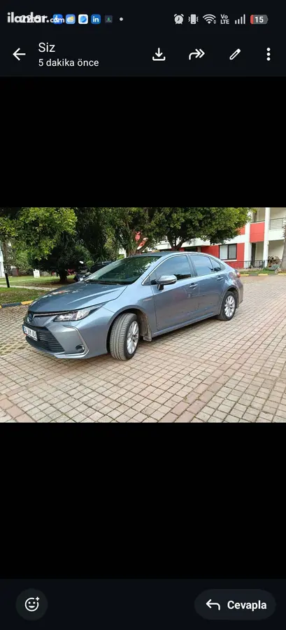 2020 Toyota Corolla 1.8 Hybrid hibrit otomatik otomobil - Fotoğraf 2