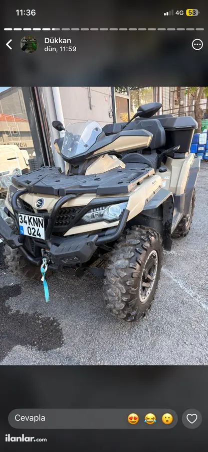 2024 CFMoto C Force 1000 Overland benzinli otomatik aTV & UTV - Fotoğraf 2