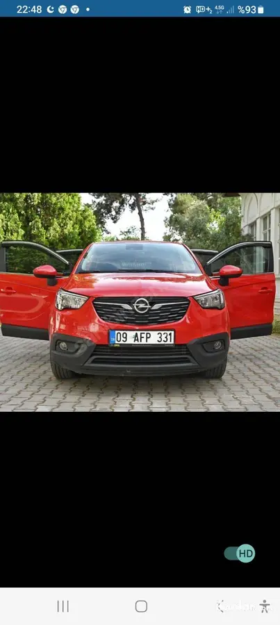 2017 Opel Crossland X 1.6 CDTI dizel manuel arazi, SUV, Pick-up - Fotoğraf 1