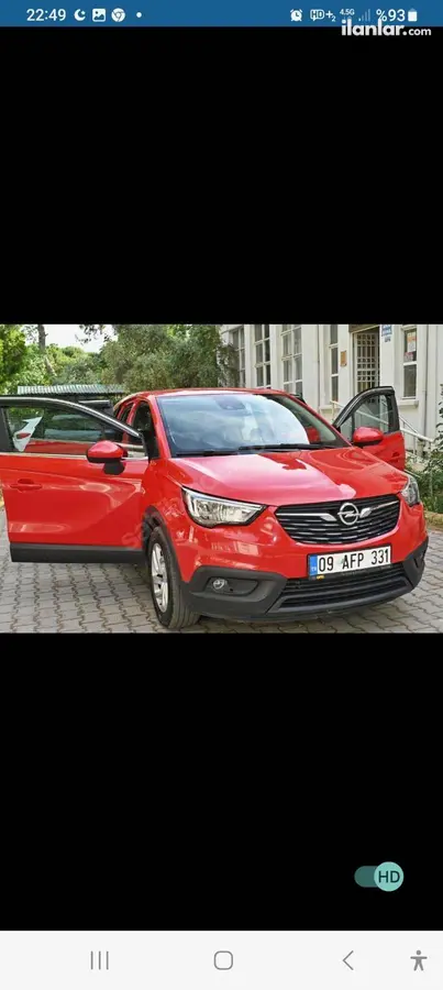 2017 Opel Crossland X 1.6 CDTI dizel manuel arazi, SUV, Pick-up - Fotoğraf 3