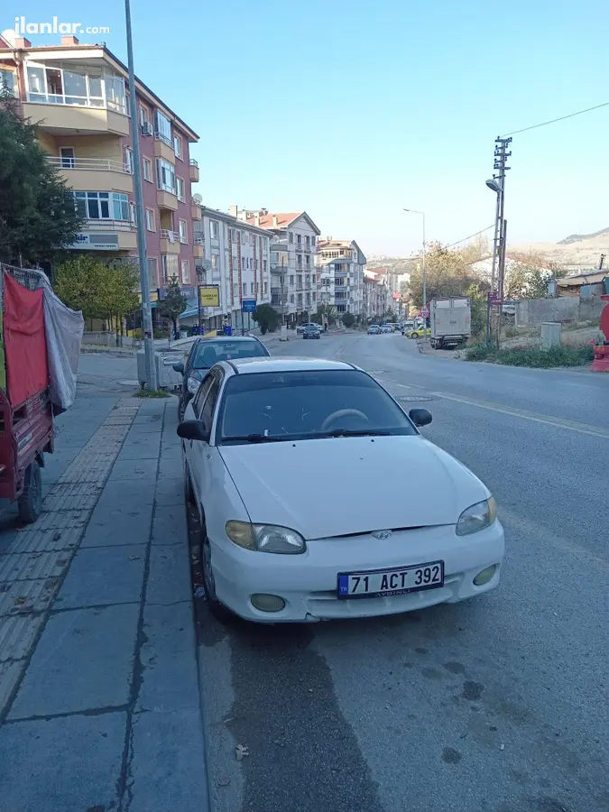 1998 Hyundai Accent 1.3 lPG manuel otomobil - Fotoğraf 3