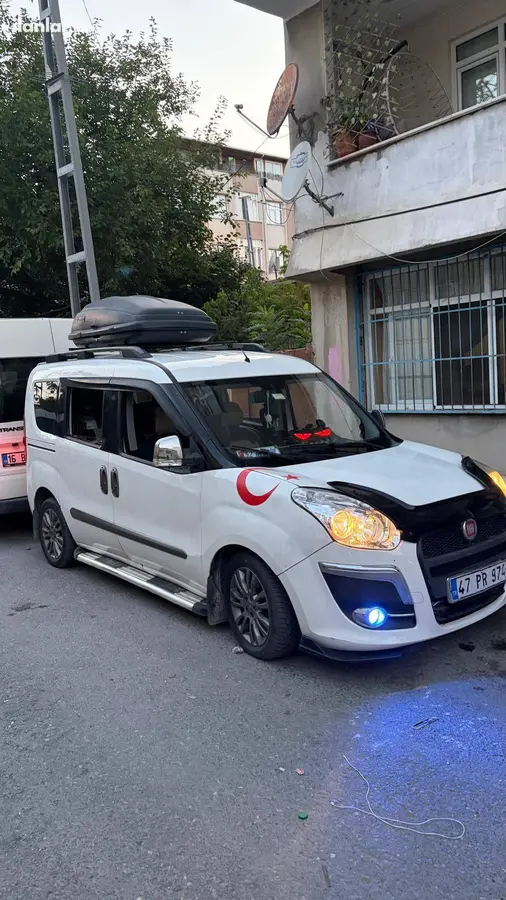 2012 Fiat Doblo Doblo Combi dizel manuel minivan & Panelvan - Fotoğraf 1