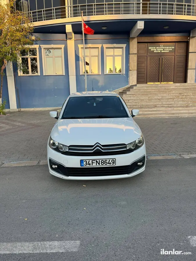 2017 Citroen C-Elysee 1.6 HDi dizel manuel otomobil - Fotoğraf 1