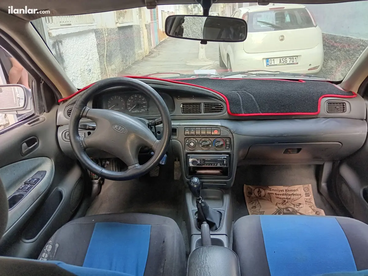 1997 Kia Sephia 1.6 benzinli manuel otomobil - Fotoğraf 3